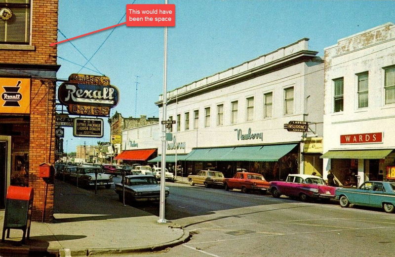 Forest Cafe - Vintage Postcard (newer photo)